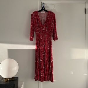 Zara Midi Dress with side slit